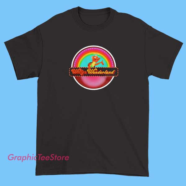 Willys Wonderland Rainbow Tee Shirts 2 Willys Wonderland Rainbow Tee Shirts - Image 2