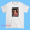Classic Portrait Legends Turbo Blanco shirt with vintage portrait graphic, iconic legend artwork tee for retro streetwear fans
