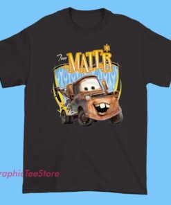 Funny Character Tow Matter two side shirt featuring humorous character graphic on front and back, novelty cartoon tee, playful meme style design, casual streetwear humor t-shirt