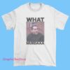 Funny Mugshot John Gotti What Murdaaa Shirt 2 Funny John Gotti mugshot shirt featuring What Murdaaa text, vintage crime humor graphic, retro mobster style tee, novelty parody design, pop culture streetwear t-shirt