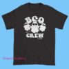 Halloween Ghost Boo Crew swag shirt featuring cute spooky ghost graphic, fun Halloween typography, festive fall season tee, trick or treat outfit, casual Halloween streetwear