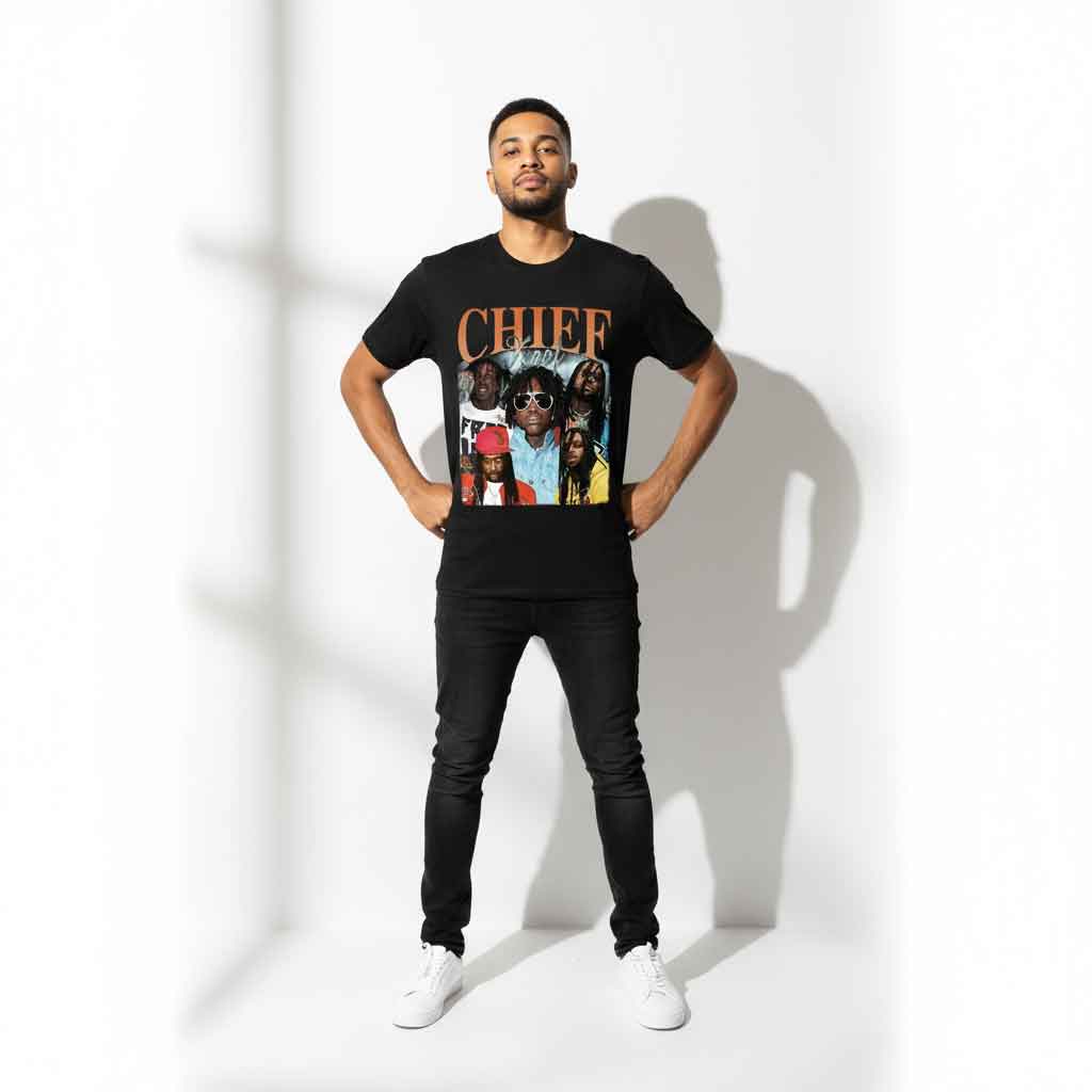 Chief Keef Glory Boyz Streetwear Shirt 2 Chief Keef Glory Boyz streetwear shirt featuring bold rap graphic design, Chicago drill culture influence, urban hip hop aesthetic, and modern street fashion style