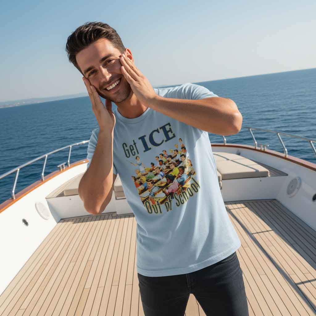 Social Justice Get ICE out of School Shirt 2 Social Justice Get ICE out of School Shirt - Image 2