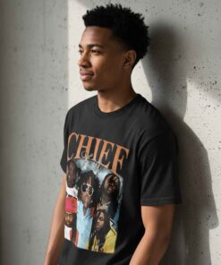 Chief Keef Glory Boyz Streetwear Shirt 7 Chief Keef Glory Boyz streetwear shirt featuring bold rap graphic design, Chicago drill culture influence, urban hip hop aesthetic, and modern street fashion style
