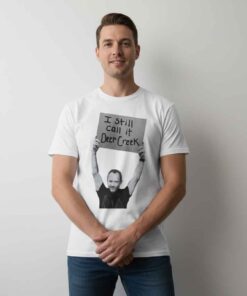 Portrait Sign I Still Call It Deer Creek Shirt 6 I still call it Deer Creek shirt with portrait sign graphic, vintage concert venue humor tee, nostalgic music amphitheater shirt, Indiana concert culture meme apparel