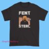 George Floyd fent and steal parody shirt featuring satirical political protest graphic, controversial streetwear design, free speech apparel, viral slogan tee for discussion and debate