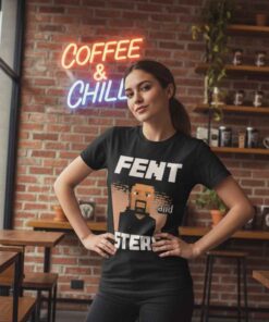 George Floyd fent and steal parody shirt featuring satirical political protest graphic, controversial streetwear design, free speech apparel, viral slogan tee for discussion and debate
