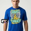Bread Gang Wings & Money Bag Streetwear Shirt featuring bold urban wings and money bag graphics on a premium cotton short sleeve tee for hip hop fashion, streetwear style, and casual everyday wear.