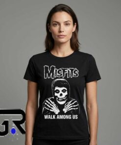 Misfits Walk Among Us Band Album Art Shirt 6 Classic Horror Punk Streetwear Graphic Shirt