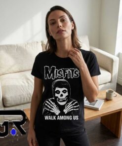 Misfits Walk Among Us Band Album Art Shirt 5 Gothic Horror Music Inspired Graphic T Shirt