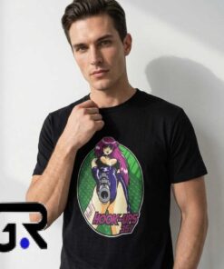 Hook-Ups Skate Holly 357 anime graphic shirt featuring vintage skateboard artwork, retro skatewear style, premium cotton short sleeve tee for anime fans and skateboard enthusiasts.