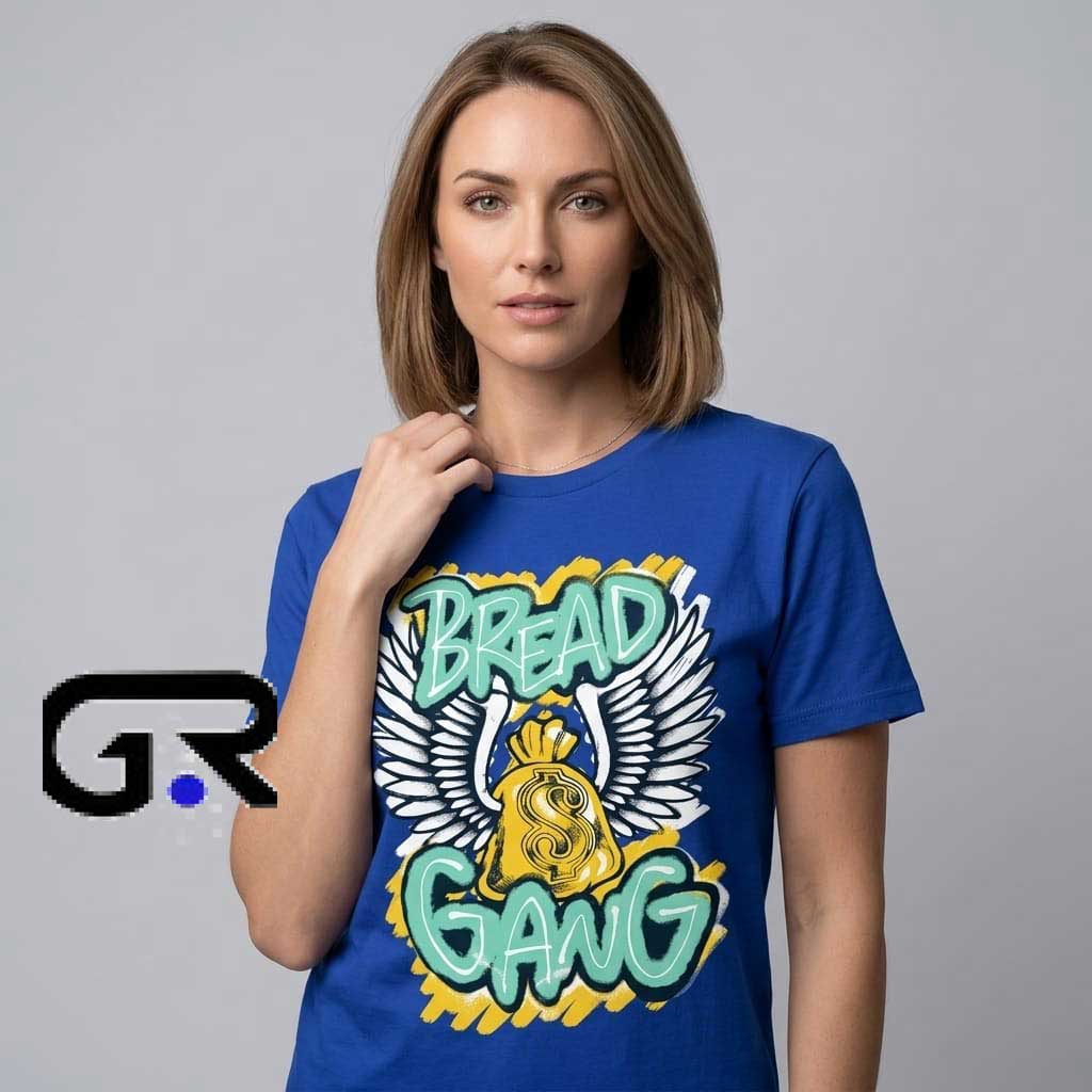 Bread Gang Wings & Money Bag Streetwear Shirt 4 Bread Gang Wings & Money Bag Streetwear Shirt - Image 4