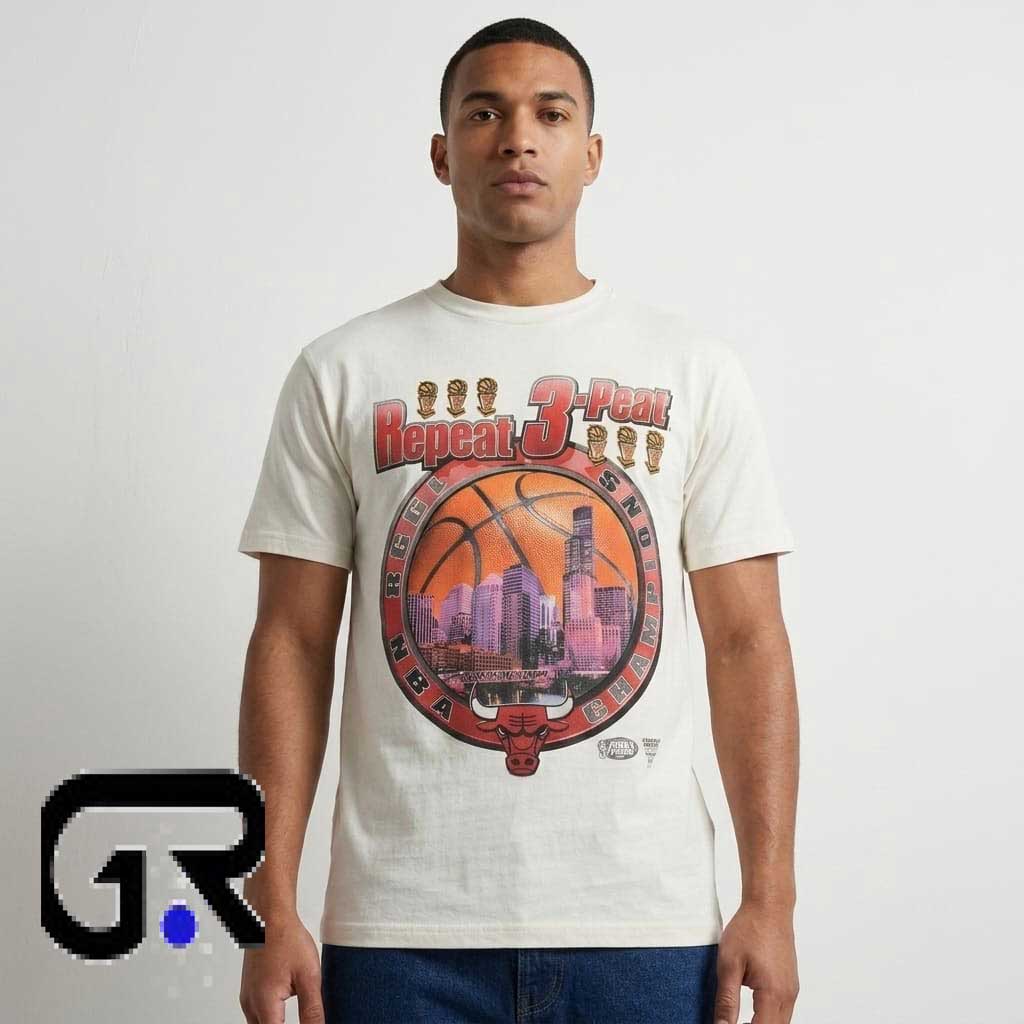 Repeat 3-Peat 1998 NBA Champions Peat Shirt 4 Repeat 3-Peat 1998 NBA Champions Peat Shirt - Image 4