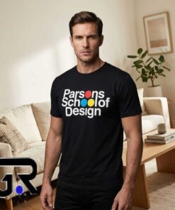 Minimalist Design School Inspired Black T Shirt