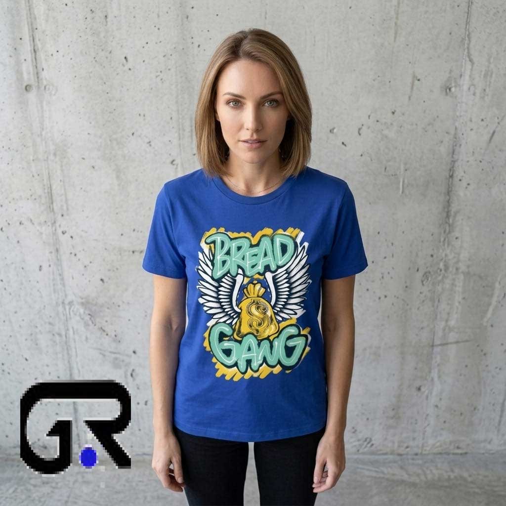 Bread Gang Wings & Money Bag Streetwear Shirt 2 Bread Gang Wings & Money Bag Streetwear Shirt - Image 2