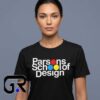 Parsons School of Design Black Apparel Colors Shirt 8 Parsons School of Design graphic T shirt featuring creative design inspired artwork, cotton short sleeve apparel for artists, students, alumni, fashion lovers, and everyday streetwear.