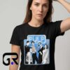 Pulp Vintage 90s Band Monochrome Lineup Shirt 9 Pulp Vintage 90s Band monochrome lineup graphic shirt featuring classic Britpop artwork, retro indie rock apparel, premium cotton short sleeve tee for music fans and collectors.