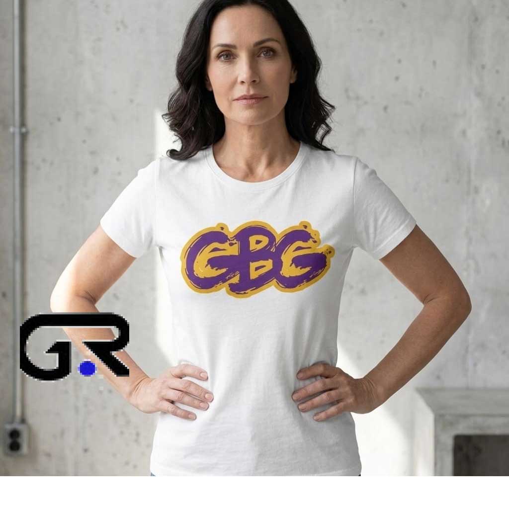 GBG Get Back Gang Purple & Gold Graphic Tee Shirt 2 GBG Get Back Gang Purple & Gold Graphic Tee Shirt - Image 2