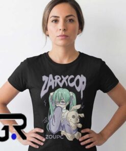 Twin Tail Goth Anime Streetwear Graphic Tee