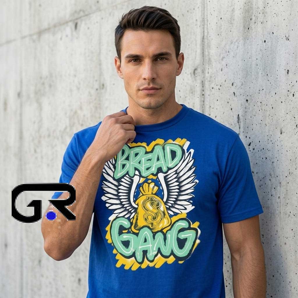 Bread Gang Wings & Money Bag Streetwear Shirt 3 Bread Gang Wings & Money Bag Streetwear Shirt - Image 3