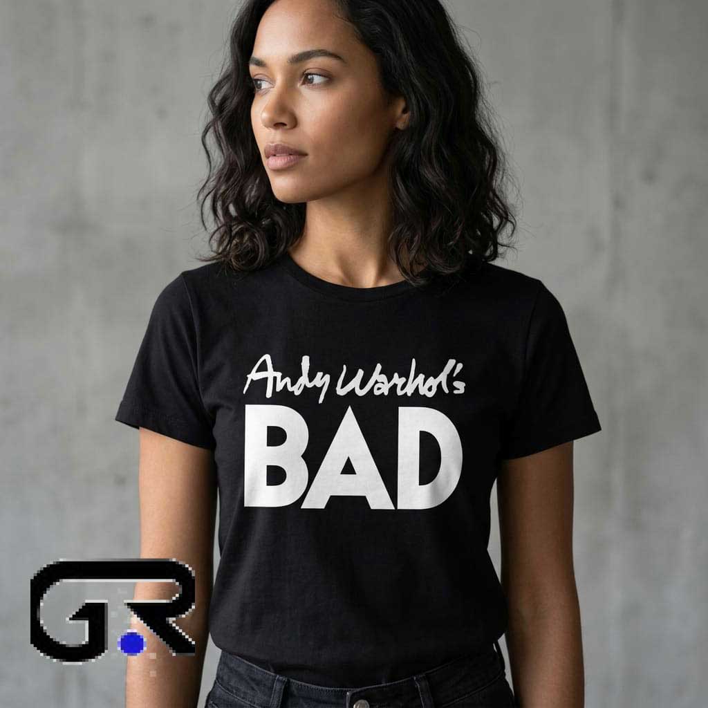 Andy Warhol's Bad 1977 Black Andy Warhol Shirt 4 Andy Warhol's Bad 1977 Black Andy Warhol Shirt - Image 4