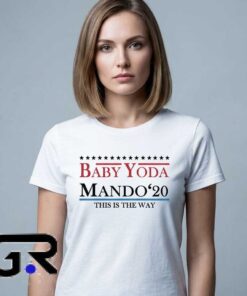 Baby Yoda Mando 20 This Is The Way Way Logo Shirt