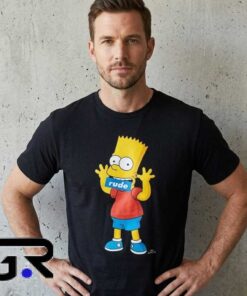Bart Simpson Rude Mouth Vintage Nostalgia Tee