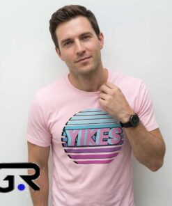 Classic 80s Sunset Yikes Retro Style Tee
