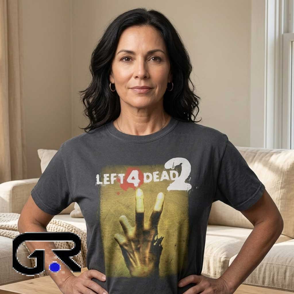 Left 4 Dead 2 valve game merchandise shirt 4 Left 4 Dead 2 valve game merchandise shirt - Image 4