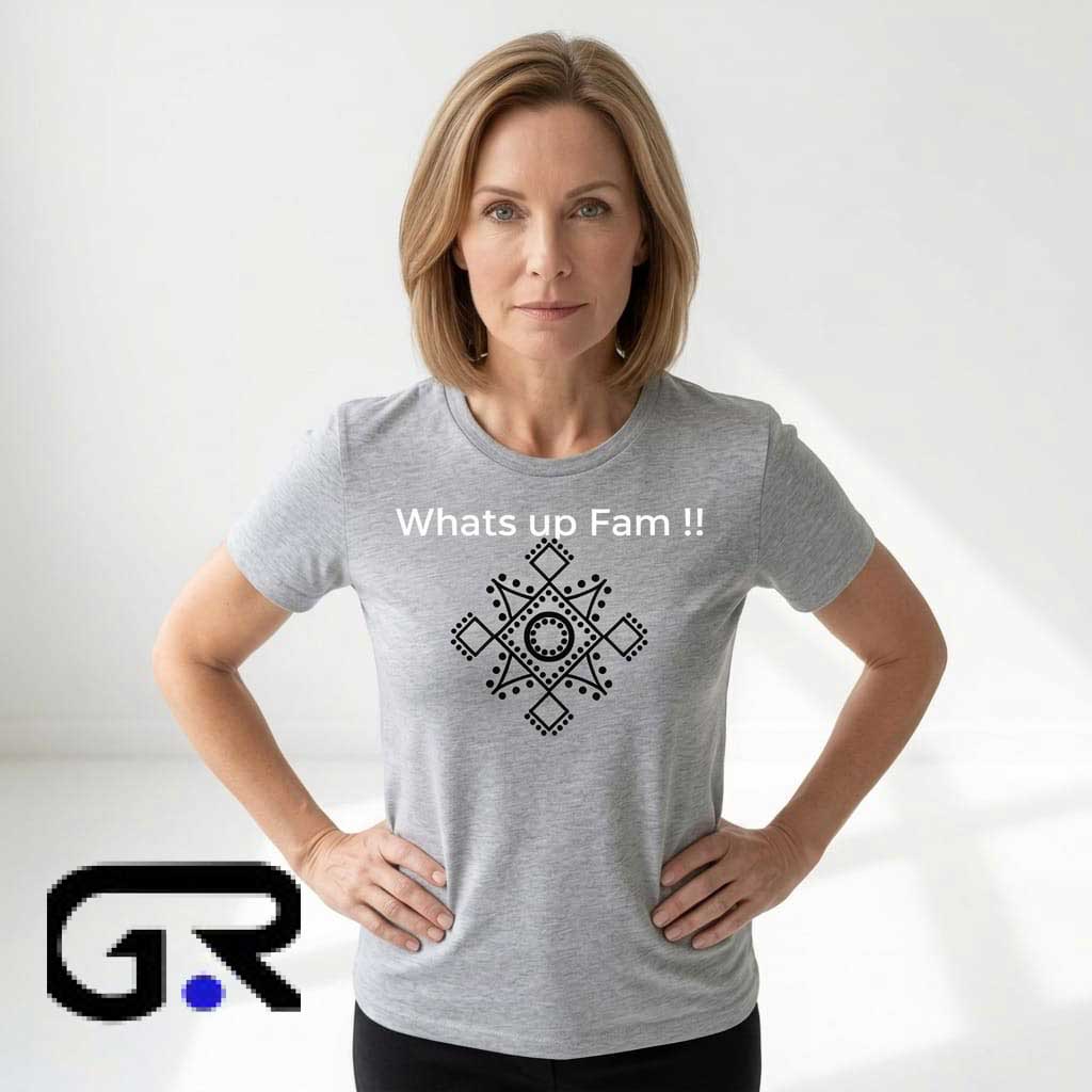Modern Tribal Snowflake Art Graphic T-Shirt 4 Modern Tribal Snowflake Art Graphic T-Shirt - Image 4