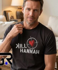 Hannah Band Rock Icon Sniper Heart Graphic Shirt