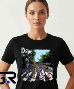 Imperial Road Droids Abbey Road Parody Graphic Tee