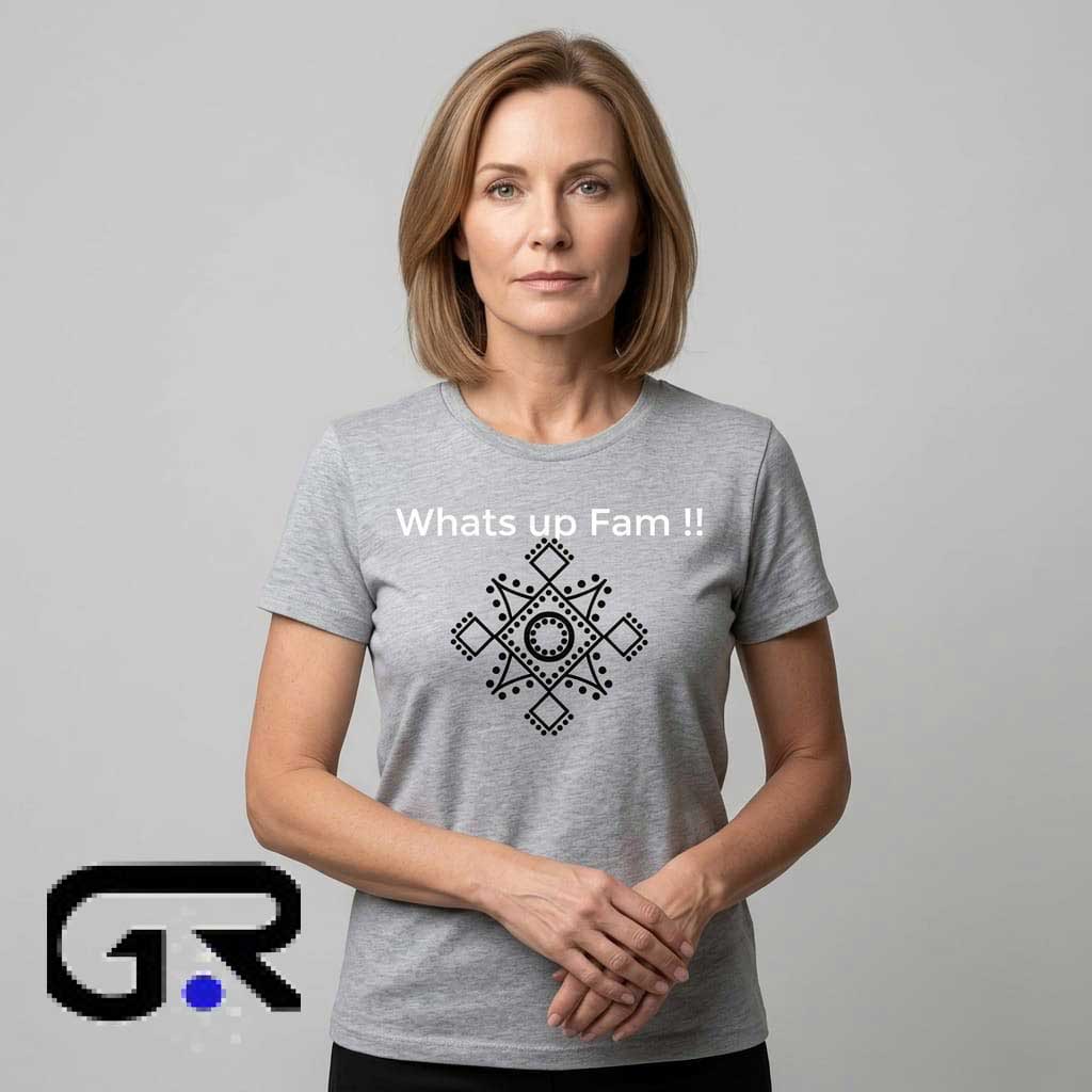 Modern Tribal Snowflake Art Graphic T-Shirt 2 Modern Tribal Snowflake Art Graphic T-Shirt - Image 2