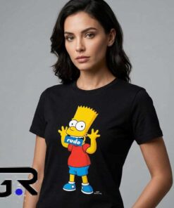 Vintage Bart Simpson Rude Mouth 90s Style Shirt