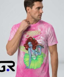 Biqtch Puddin' Retro Alien Waitress Art shirt 5 Vintage Puddin Space Waitress Design Shirt 2