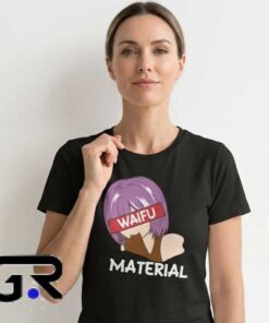 Waifu Anime Girl Japanese Style Graphic Shirt