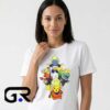 Anime Mashup Pokémon x Dragon Ball Z Super Saiyan Crossover Shirt 9 Anime Mashup Pokémon x Dragon Ball Z Super Saiyan Crossover shirt, cotton short sleeve tee with epic fan art design, gaming anime shirt for fans, sizes S to 2XL.