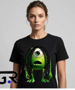 Boo with Dreadlocks Monsters Inc Graphic Shirt