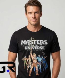 Classic Masters of the Universe Vintage Style Graphic Tee Shirt