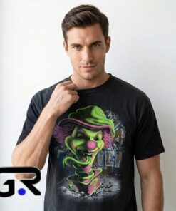 Clown Posse Bright Green Graphic T Shirt