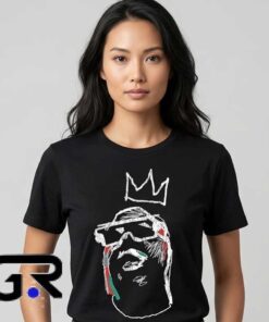 East Coast Rap Legend Crown Graphic Shirt