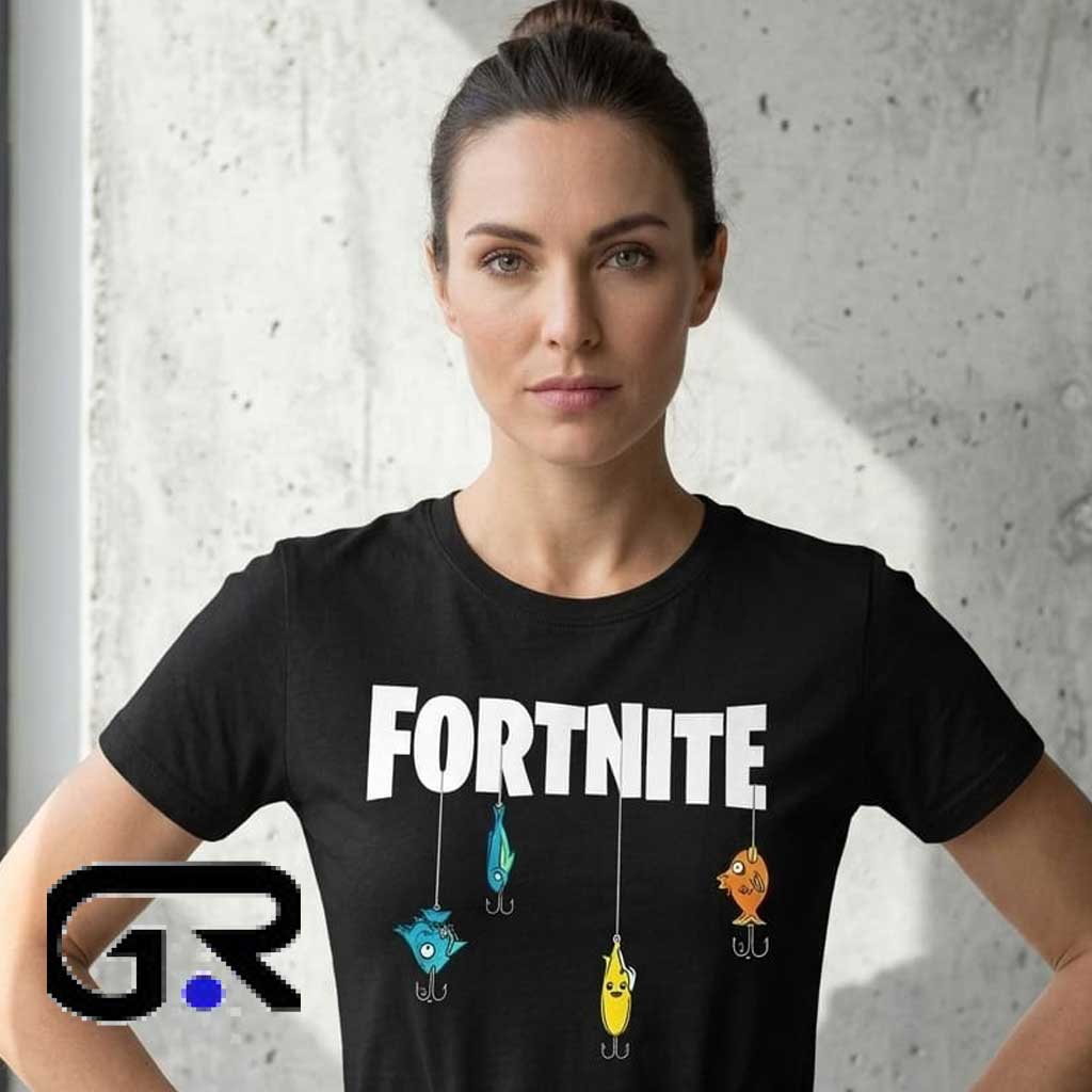 Fortnite Take the L Tee Flopper Hook Black T-Shirt 2 Fortnite Take the L Tee Flopper Hook Black T-Shirt - Image 2