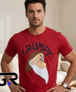 Funny Snow White Grumpy Face Vintage Shirt