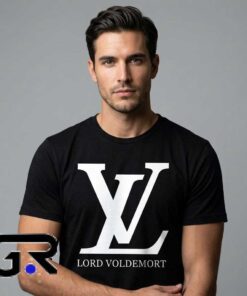 Hand Skull Wizard Villain LV Luxury Fashion Parody Shirt