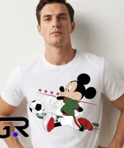 Iconic Cartoon Character Football Fan Statement Tee Shirt