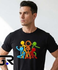 Iconic Stick Gang Alan Becker Fan Art Shirt