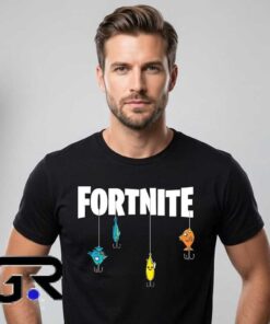 Fortnite Take the L Tee Flopper Hook Black T-Shirt 6 L Hook Gamer Meme Black Graphic Tee Shirts