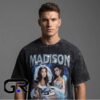 Madison Beer Custom Aesthetic Merchandise shirt, cotton short sleeve tee with stylish pop music fan design, trendy aesthetic shirt for fans, sizes S to 2XL.