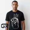 Notorious B.I.G. Crown Rocksmith Biggie Smalls T-Shirt 8 Notorious B.I.G. Crown Rocksmith Biggie Smalls graphic tee, cotton short sleeve shirt with iconic hip hop tribute design, rap legend shirt for fans, sizes S to 2XL.