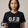 OFD Originally From Dorchester Boston Pride shirt, cotton short sleeve tee with bold neighborhood heritage design, hometown pride shirt for fans, sizes S to 2XL.